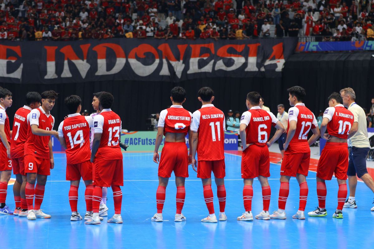 Trofi Buat Iran, Pujian Global Buat Timnas Futsal Indonesia