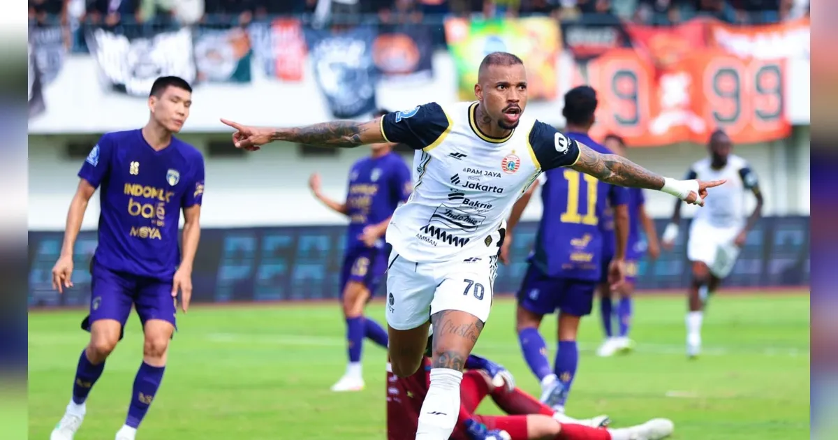 King Gustavo Beraksi! Gol Tunggalnya Bikin Persija Full Senyum