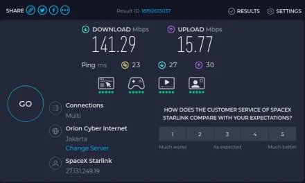 Ganti Ke Starlink, Bye-Bye Internet Lemot