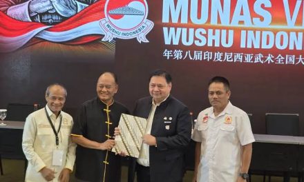 Pimpin Wushu Lagi, Airlangga Tatap Target Jelas Di Depan