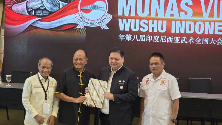Pimpin Wushu Lagi, Airlangga Tatap Target Jelas Di Depan
